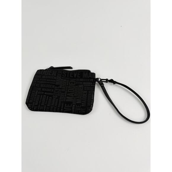 Steve Madden Black and White Wristlet Wallet - Picture 4 of 10